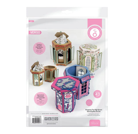Shopping The High Street Box Die Verso Essentials Die By Tonic Studios 5417e