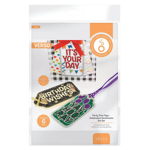 Celebration Sentiments Verso Essentials Die By Tonic Studios 5429e