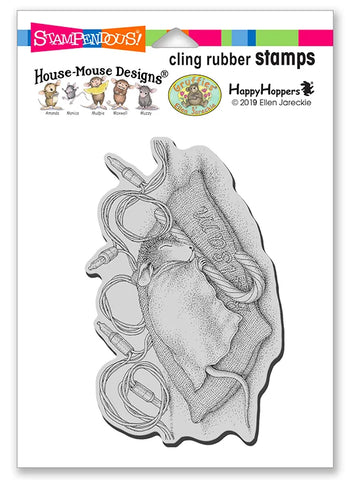 Balsam Nap House Mouse Designs Cling Rubber Stamp By Stampendous HMCP146