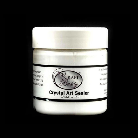 Crystal Art Sealer 150mls. Craft Buddy CAKMTG-150