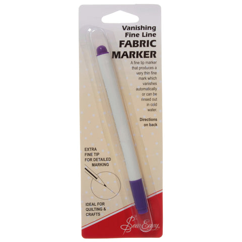 Fabric Markers Vanishing Fine Line Fine Tip Quilting & Crafts By Sew Easy ER296.F