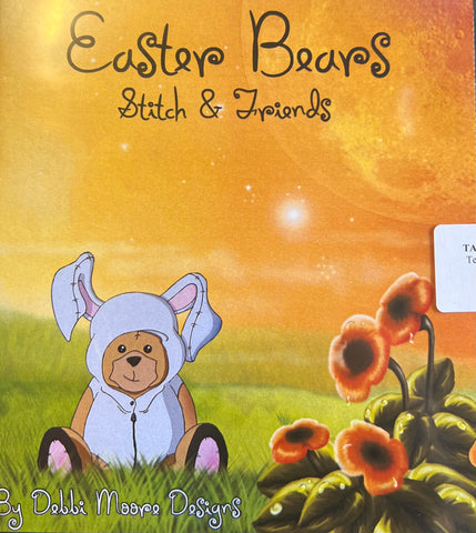 Easter Bears Stitch & Friends Digi Crafting Papercrafting CD Rom By Debbi Moore Designs DMCDSET082