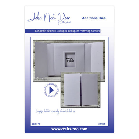 Reveal Card John Next Door Card Die Collection (9pcs) JND170