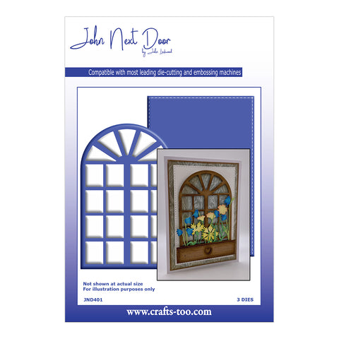 Garden Window John Next Door Dies By John Lockwood (3pcs) JND401