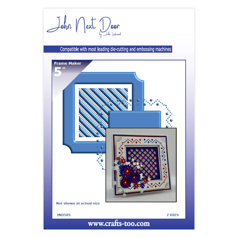 Notched Circles Frame 5" Die John Next Door By John Lockwood JND505