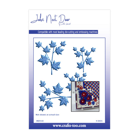 Vine Leaves John Next Door Dies By John Lockwood (4pcs) JND510