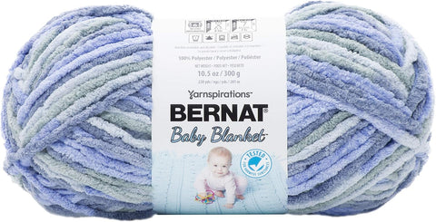 Lovely Blue 300g Yarn Ball Bernat Baby Blanket Yarnspirations By Bernat 04793