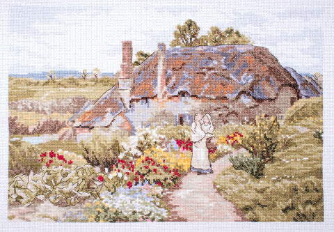 Meadow View Rural England Counted Cross Stitch Kit By My Cross Stitch RECS03
