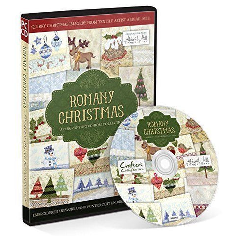 Romney Christmas Papercrafting CD-ROM Collection By Crafters Companion
