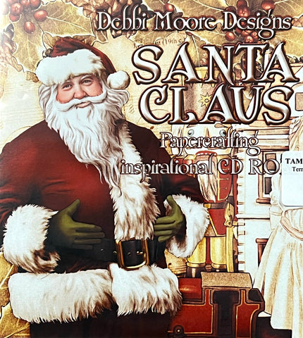 Santa Claus Papercrafting Inspirational CD Rom By Debbi Moore Designs