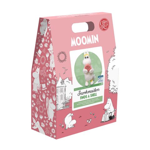 Moonin Snirkmaiden Finds A Shell Felting Kit By The Crafty Kit Company CKC-MOOMIN-018