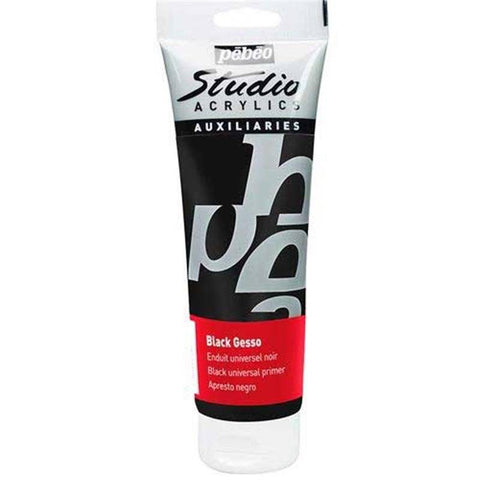 Pebeo Studio Acrylics Gesso - Black