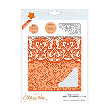 Filigree Affections Idllics Die and Embossing Folder Essentials Die Set Tonic Studios 1516e