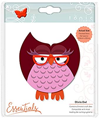 Olivia Owl Essentials Die Set Tonic Studios 1591e