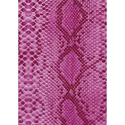 Decopatch Pink Snake Print Paper 30x40cm 210