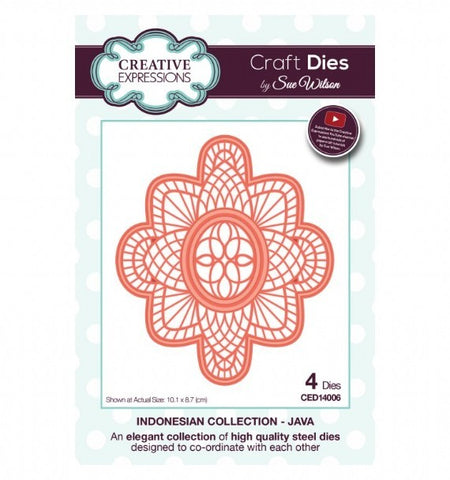 Java Indonesian Collection By Sue Wilson Creative Expressions CED14006