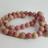 Natural Rhodonite Round Beads 8mm, approx 49pcs TRC439