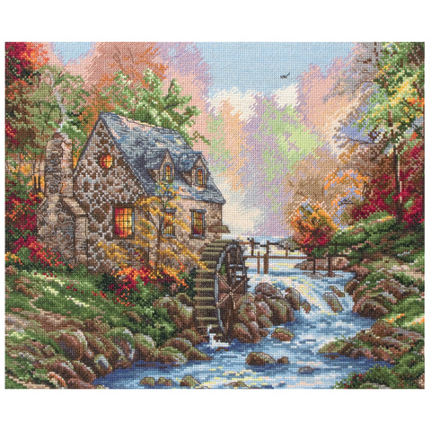 Cobblestone Mill Maia Collection Thomas Kinked Counted Cross Stitch Kit Anchor 5678000-1216