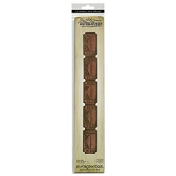 Ticket Strip Sizzlits Decorative Strip By Tim Holtz Alterations Sizzix 656620