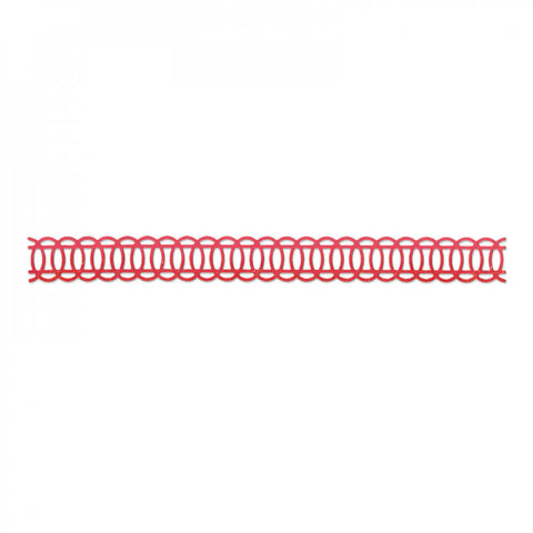 Ovals Interlocking Border Sizzlits Decorative Strip By Sizzix 657709