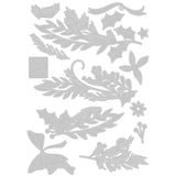 Festive Banners Christmas Die Set Tim Holtz Thinlits by Sizzix 664705