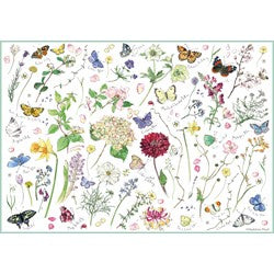 Madeleine Floyd Flowers & Butterflies 1000 Piece Jigsaw Puzzle By Otter House 75509