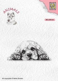 Spaniel Anilamls Stamp by Nellie Snellen Nellies Choice ANI022