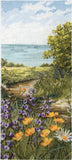 Clifftop Footpath View Mary Dipnall Maia Collection Counted Cross Stitch Kit By Anchor APC415
