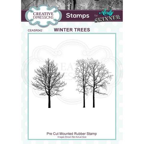 Winter Trees Stamps By Andy Skinner For Creative Expressions CEASR042