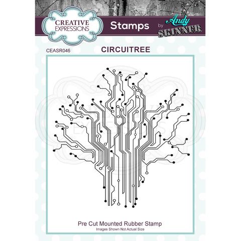 Circuitree Stamp By Andy Skinner For Creative Expressions CEASR046