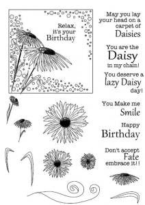 Daisy Corner Elements Clear Stamp Set CEC714 John Lockwood