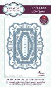 Maldives Indian Ocean Collection Dies By Sue Wilson Creative Expressions CED10015