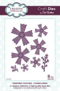 Cornflower Finishing Touches Collection By Sue Wilson Creative Expressions CED1424
