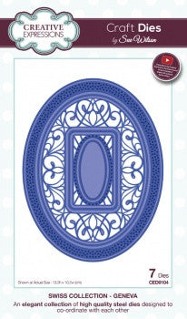 Geneva Swiss Collection By Sue Wilson Creative Expressions CED9104