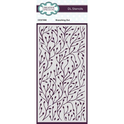 Branching Out DL Stencils By Creative Expressions CEST096