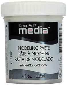 Modeling Paste White 4 fl oz. DecoArt Media DMM21