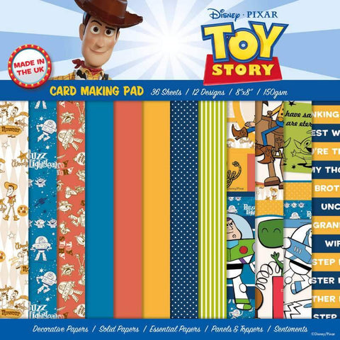 Toy Story Classics Card Making Pad by Creative World of Crafts DYP0016