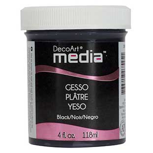 Black Gesso DecoArt Media