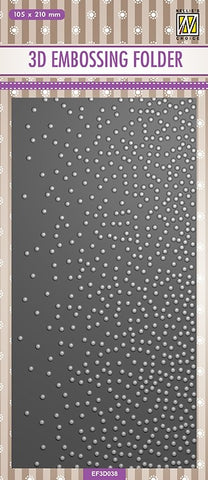 Snow Nellie Snellen Embossing Folder By Nellies Choice EF3D038