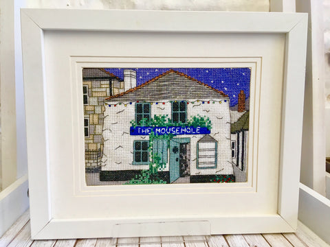 The Mousehole, Cornwall Counted Cross Stitch Kit By Emma Louise Art Stitch Design