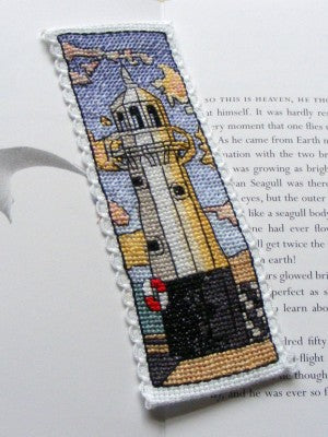 Mevagissey Lighthouse Counted Cross Stitch Bookmark Kit By Emma Louise Art Stitch Design