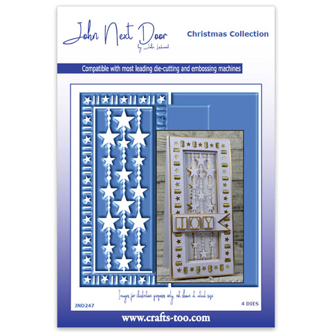 Falling Stars Christmas Collection Die John Next Door By John Lockwood JND247