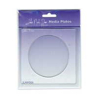 Circle Frame John Next Door Media Plate By John Lockwood JLMP006