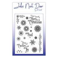 Snowflakes John Next Door Clear Stamp By John Lockwood JND0023