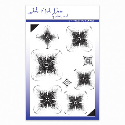 Shaded Hydrangea John Next Door Clear Stamp By John Lockwood JND075