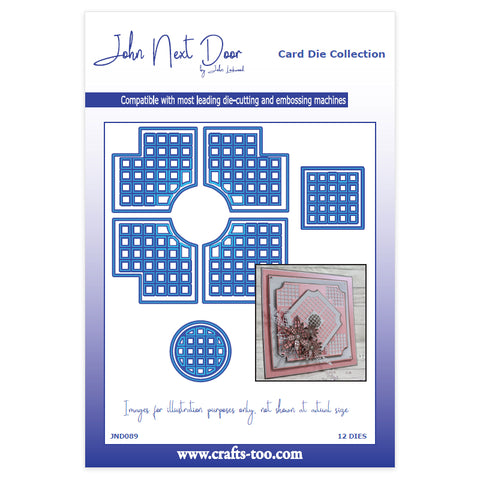 John Next Door Card Die Collection Lattice Corners (12pcs) JND089