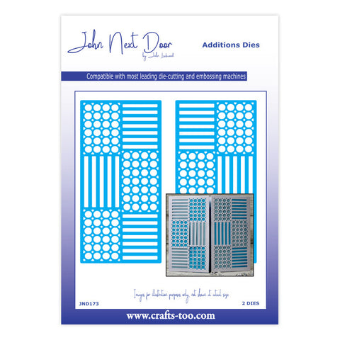 Haddon John Next Door Additions Collection Dies (2pcs) By John Lockwood JND173