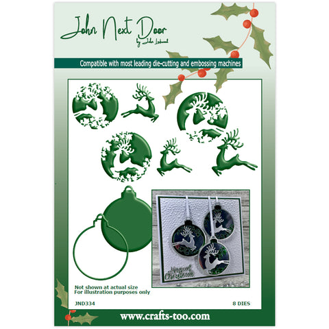 Janes Bauble John Next Door Christmas Collection 2022 Dies By John Lockwood JND334