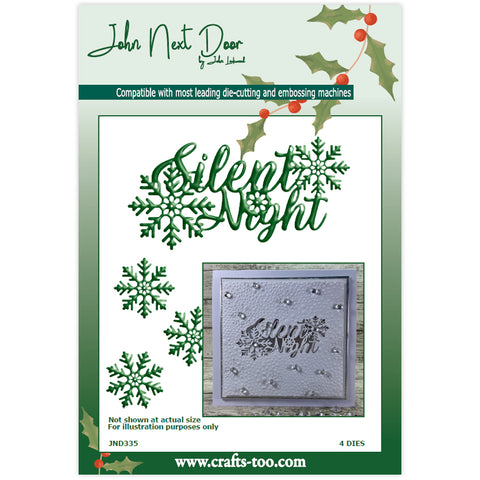 Silent Night John Next Door Christmas Collection Dies By John Lockwood JND335