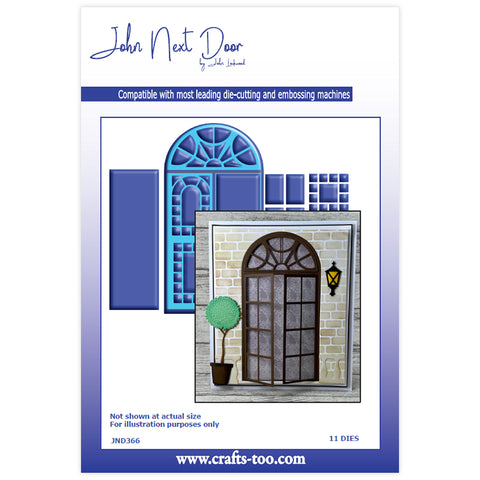 French Window Die John Next Door - John Lockwood for Craft Too JND366